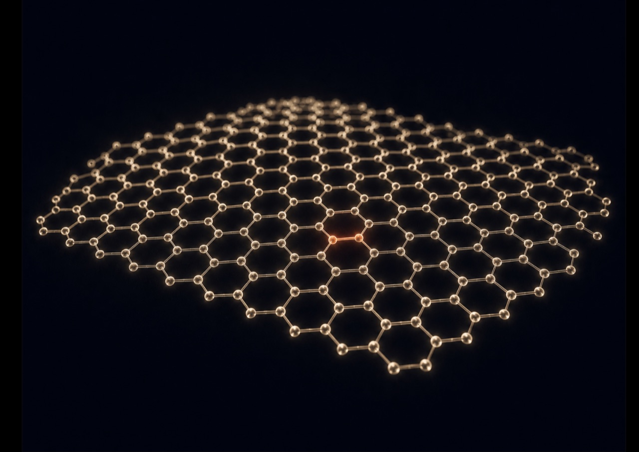 Hexagonal molecular lattice